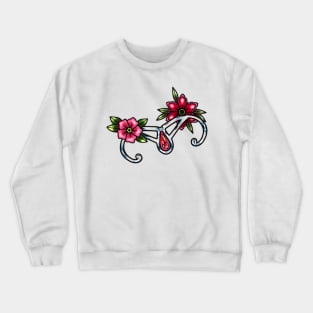 nature brooch Crewneck Sweatshirt